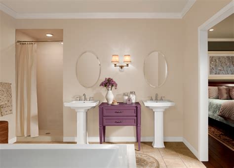 Behr recommends colors that coordinate with Cascade Beige 