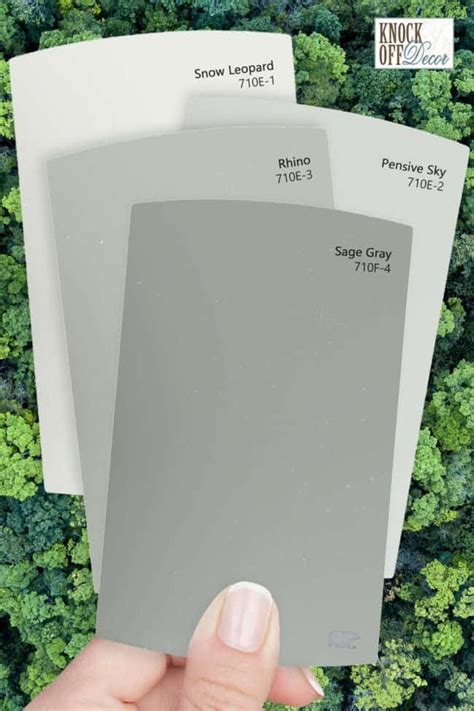 Behr Sage Gray 710F-4 / #9fa49f Hex Color Code. The hexadecimal color code #9fa49f is a medium light shade of green. In the RGB color model #9fa49f is comprised of 62.35% red, 64.31% green and 62.35% blue. In the HSL color space #9fa49f has a hue of 120° (degrees), 3% saturation and 63% lightness. This color has an approximate wavelength of .... 