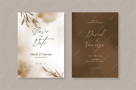 Beige Invitation Template