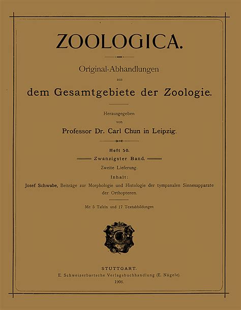 Beiträge zur morphologie und histologie der tympanalen sinnesapparate der orthopteren. - The encyclopedia of perennials a gardeners guide.