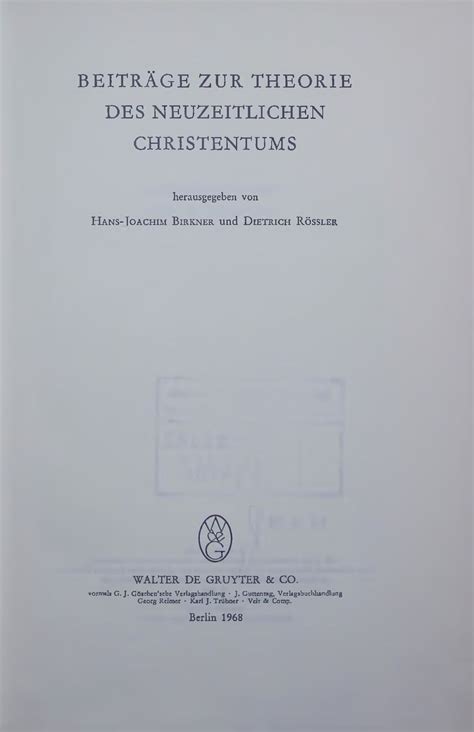 Beiträge zur theorie des neuzeitlichen christentums. - Solutions manual to econometrics jan kmenta.