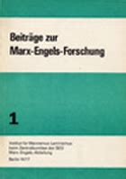 Beitrage zur marx engels forschung, neue folge 1991. - Stiga park 16 workshop manual svenska.