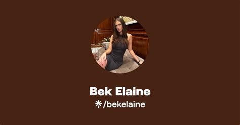 Bek.Elaine Leaks XxX 🍆 137 Pics