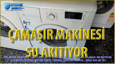 Beko çamaşır makinesi su kaçırıyor