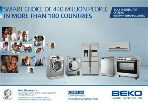 Beko Home Appliances (Accra, Ghana) - Contact Phone, Address