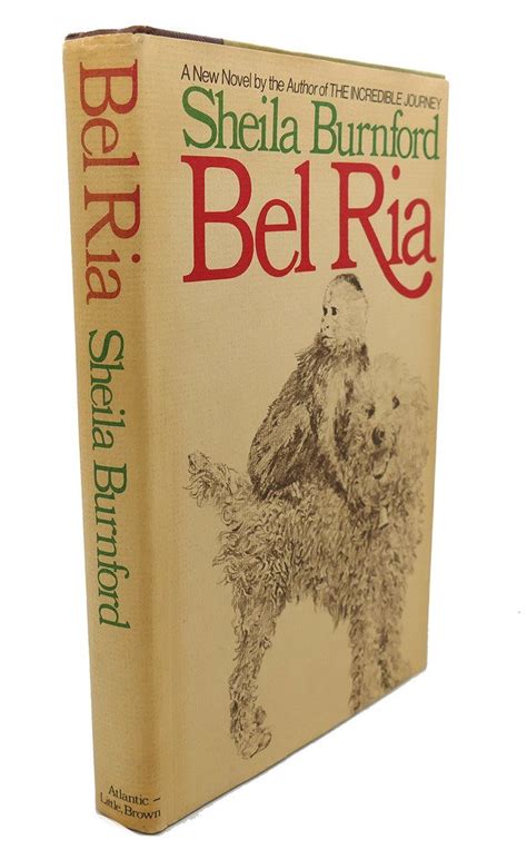 Bel ria by sheila burnford books in order