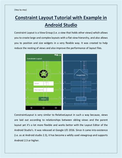 Belajar Constraint Layout Android Studio: android - Using ConstraintLayout in CardView - Stack Overflow image 1