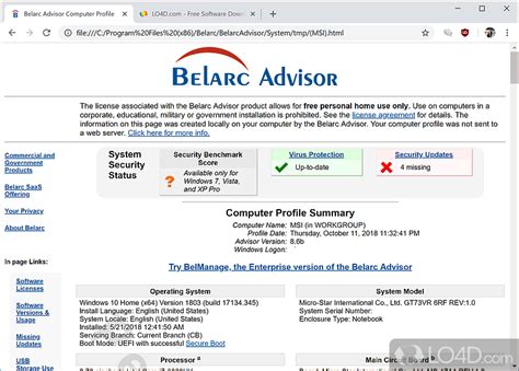 Belarc Advisor Generates Detailed PC Report - Guiding Tech