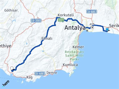 Belek Yol Tarifi.