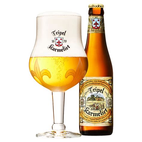 Belgian tripel beer. Taste of Tripel beers. The taste of a Belgian tripel is a combination of malty taste and a touch of sweetness and bitterness. But most characteristic are the spicy and fruity flavors, in combination with the warmth of the alcohol. It is often brewed with orange peel, coriander and other herbs. 