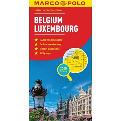 Read Belgiumluxembourg Marco Polo Map Marco Polo Maps By Not A Book