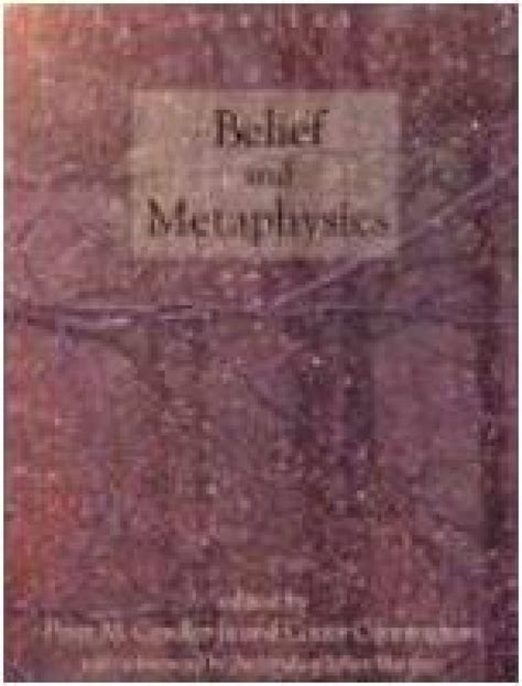 Belief And Metaphysics
