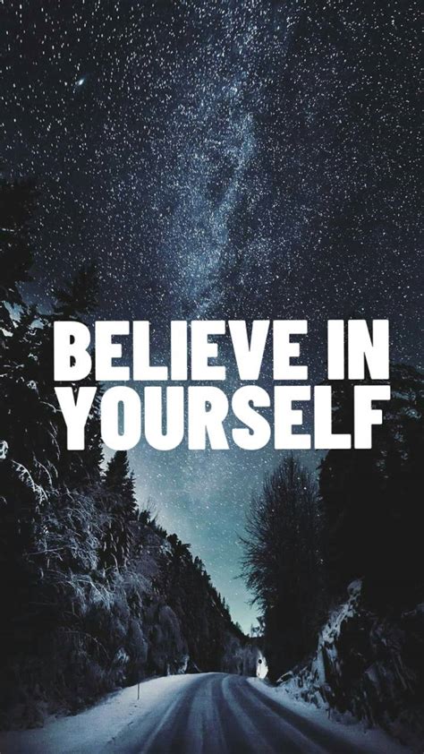Believe In Yourself Wallpaper
