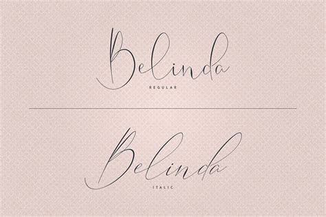 Belina Script Free Font On Behance