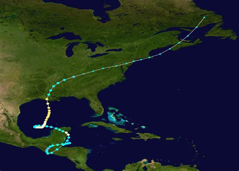 Belize history with tropical systems - HurricaneCity