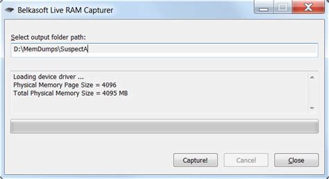 Belkasoft ram capturer.  Belkasoft Live RAM Capturer is a tiny free forensic tool that...