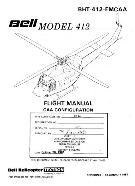 Bell 412 flight crew operational manual. - Yanmar industrial diesel engine 2v78 workshop service repair manual.