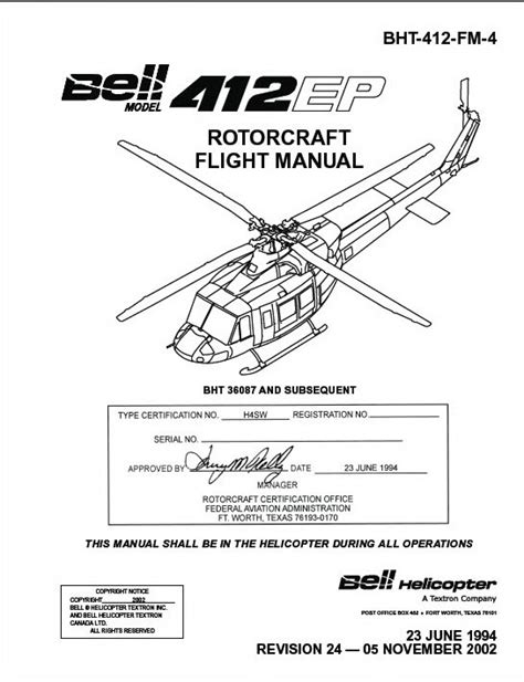 Bell 412 maintenance manual chapter 96. - Teoría social y procesos políticos en américa latina.