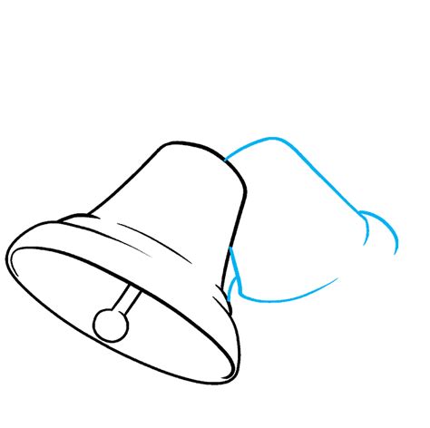 Bell Drawing How To Draw A Bell Step By Step