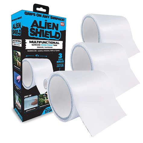 Find helpful customer reviews and review ratings for Alientape 4 Rolls Nano Double-Sided Tape, ... by Bell+Howell. Write a review. How customer reviews and ratings work ... I have used rolls and rolls of Alien Tape since first hearing about it. Before Alien Tape many of the things I put up in the classroom would eventually fall of of the walls.. 