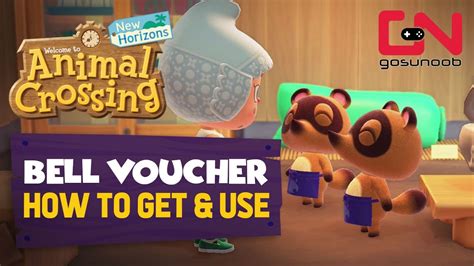 Bell voucher acnh. To get and use the Bell Voucher in Animal Crossing New Horizons, you have to go to the Nook Stop terminal in the Resident Services building. There, you can … 