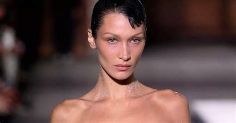 Bella hadid naked. Wowza. Hello to Bella Hadid and Bella Hadid only, who looks incredible as she poses topless in a new campaign. The model took to Instagram to share her first Louis Vuitton ad, where she poses nude ... 