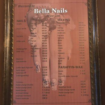 Bella nails gig harbor. Bella Nails Opens at 9:00 AM (253) 432-4602 Website More Directions Advertisement 4907 Point Fosdick Dr NW Gig Harbor, WA 98335 Opens at 9:00 AM Hours Sun 11:00 AM - … 