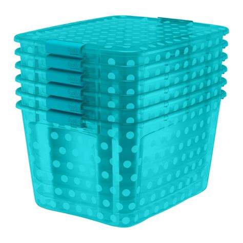 Want to get organized? These BELLA STORAGE Solution 32 Gallon Locking Lid Plastic totes with latching handles will help you with your moving or storage needs. These …. 