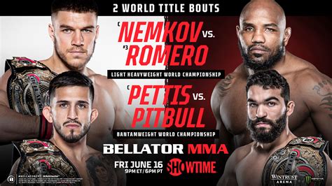 Bellator MMA 🧨NEW EVENT SEES TWO WORLD TITLE …