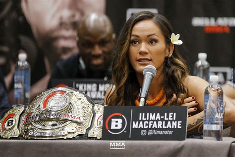 Bellator champ Ilima-Lei Macfarlane files suit alleging sexual ... - ESPN