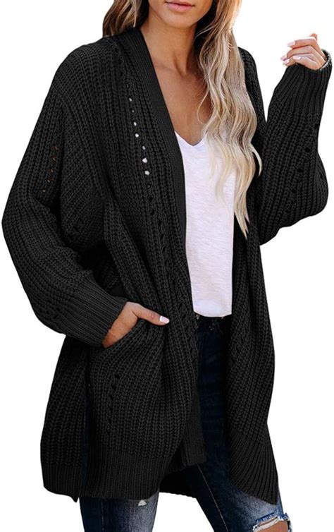 Belle Du Jour Womens Size Large Boho Open Front Cardigan …