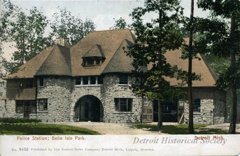 Belle Isle Police Station Detroit Historical Society