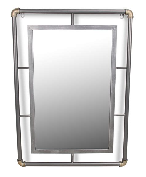 Belle Rectangle Metal Wall Mirror & Reviews Joss & Main