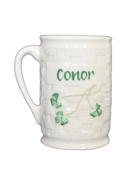 Belleek Personalized Name Mug Blarney