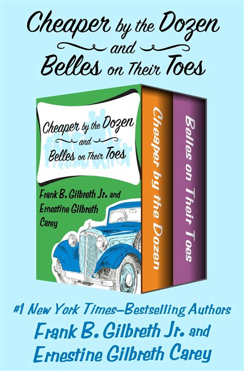 Read Belles On Their Toes Cheaper By The Dozen 2 By Frank B Gilbreth Jr