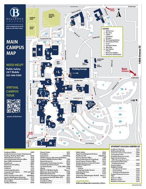 Bellevue College Campus Map Photos Cantik