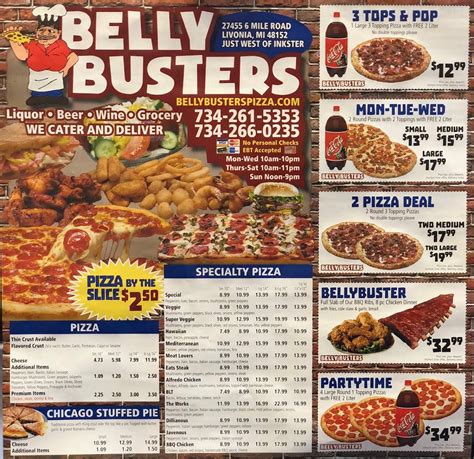 Belly busters menu. View the Menu of Bellybusters Sub Shoppes in 2139 Baltimore Pike, Oxford, PA. Share it with friends or find your next meal. Mom and Pop deli with made to... View the Menu of Bellybusters Sub Shoppes in 2139 Baltimore Pike, Oxford, PA. Share it … 