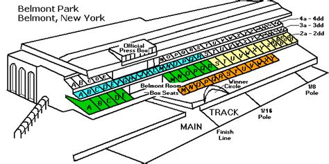 Belmont Seating Chart