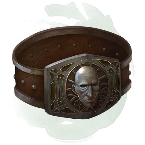 Belt of giant strength 5e. Six varieties of this belt exist, corresponding with and having rarity according to the six kinds of true giants. The belt of stone giant strength and the belt of frost giant strength look different, but they have the same effect. 