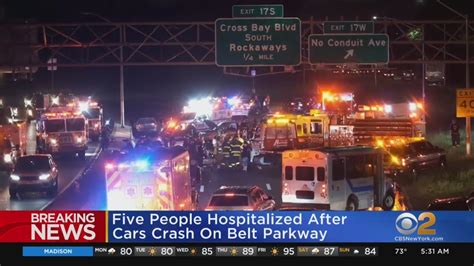 Belt parkway closures today. Belt Parkway closed in Queens after drivers suspected of racing crashed Police believe the drivers of a BMW and an Infinity were speeding and possibly racing when they struck two other cars, CBS2 ... 