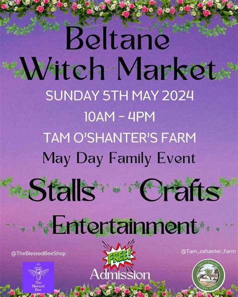 Beltane witches market 2024 Stanway Village Hall, Colchester, EN ...