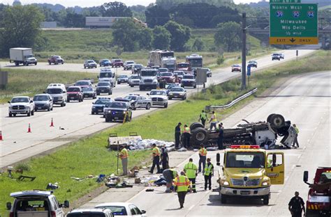 Beltline accident today. Authorities identified the 61-year-old Cambridge man who died when he crashed his motorcycle exiting southbound Interstate 39/90 to the westbound Beltline on Tuesday. The Dane County Medical Examiner’s Office said in a statement that Robert A. Kripps died in the crash about 1:40 p.m. Tuesday. Kripps was pronounced dead at the scene and ... 