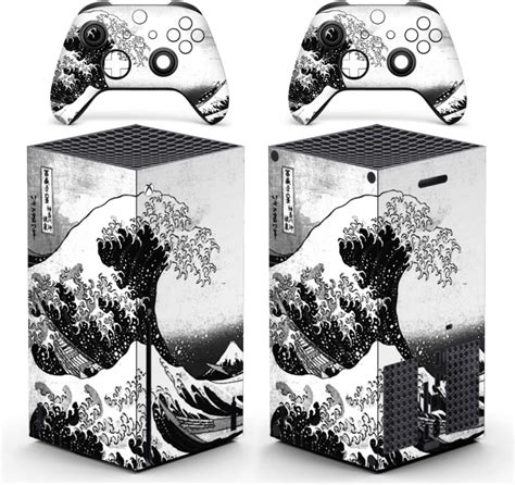 BelugaDesign Wave Xbox Skin Anime Japanese Black White Great …