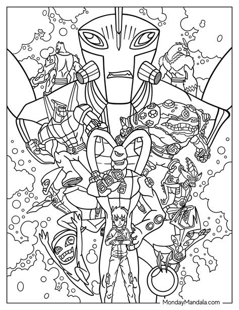 Swimming Pool Coloring Page