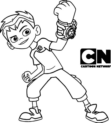 Ben 10 Printable Coloring Pages