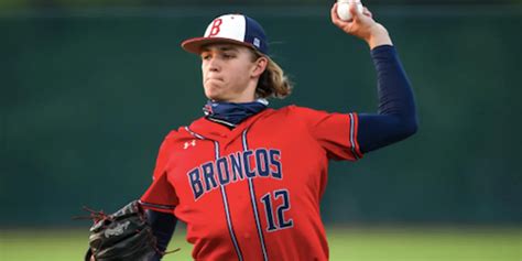 Ben Abeldt is a 6-3, 190 LHP/1B for the 5-6A McKinney Boyd Broncos. He has committed to Texas Christian University. High School Stats. In his junior season, Abeldt was 7-1 with an 0.81 ERA, an 0.871 WHIP and 83 Ks in 51.2 innings. He threw a no-hitter with 13 Ks on March 16.. 