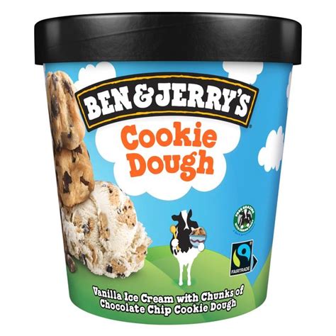 Ben and jerry's cookie dough. Get quality Luxury Ice Cream Tubs at Tesco. Shop in store or online. Delivery 7 days a week. Earn Clubcard points when you shop. Learn more about our range of Luxury Ice Cream Tubs 