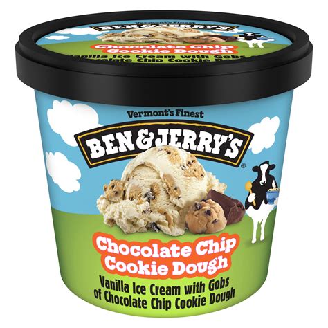 Ben and jerry cookie dough. Ben & Jerry's Chocolate Chip Cookie Dough Chunks contain the dough, the whole dough, and nothing but the dough! No more spoon-digging for just one more doughy ... 