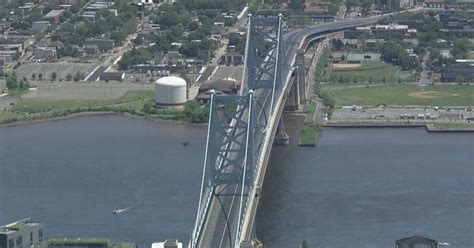 Jul 30, 2017 · Sunday, July 30, 2017. wpvi. PHILADELPHIA -- Motorists who use the Ben Franklin Bridge will need to find an alternate route for a few hours on Sunday morning. The span, which connects Philadelphia ... . 