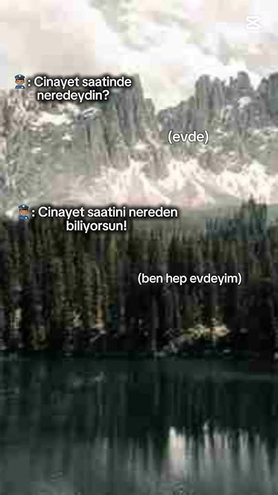Ben hep evdeyim TikTok. 